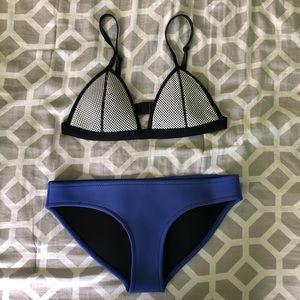 Neoprene Bikini Set